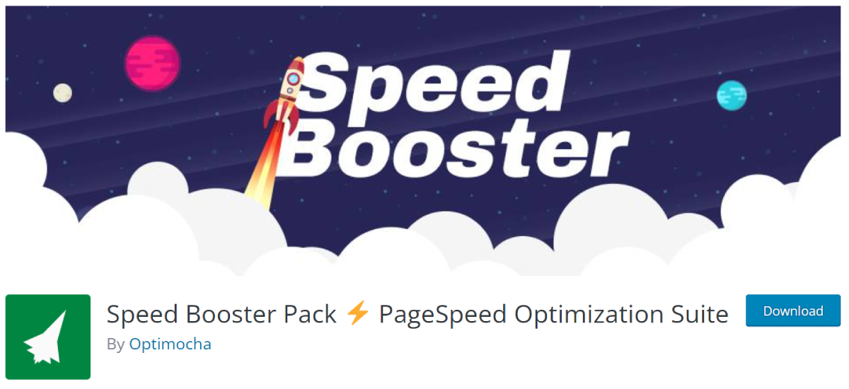 Speed Booster plugin page